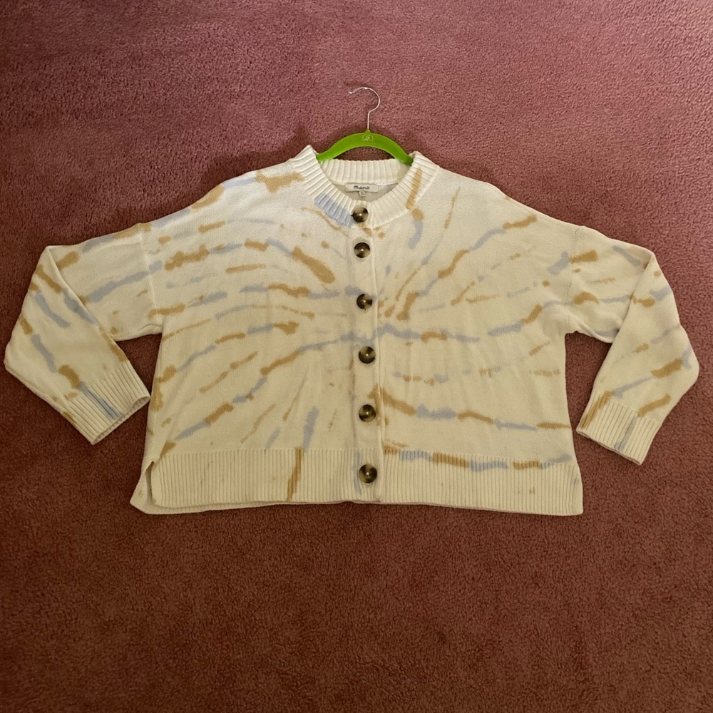 Madewell XL Cream Cardigan